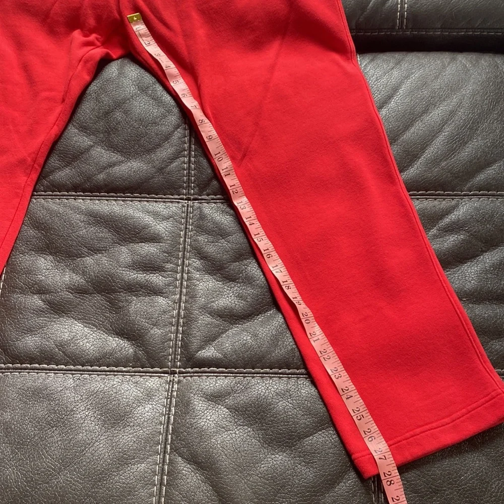 Nike Men’s Red Club Fleece Sweatpants - Picture 7 of 8